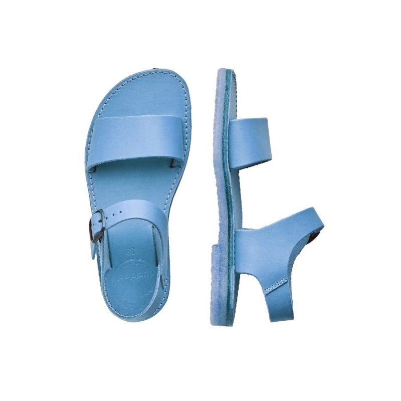 Men's Duckfeet Lokken Sandals Blue | NZ BCEQ25813