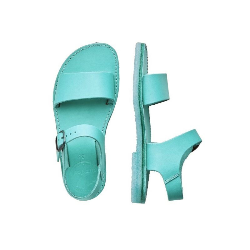 Men's Duckfeet Lokken Sandals Turquoise | NZ AYPN41095