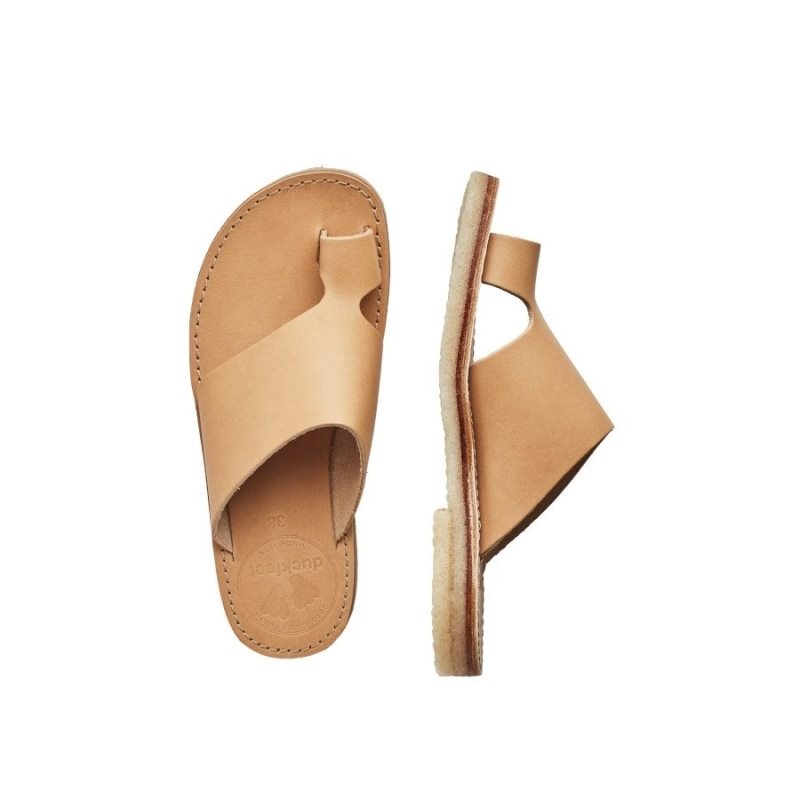 Men's Duckfeet Mando Sandals Beige | NZ XBQC79163