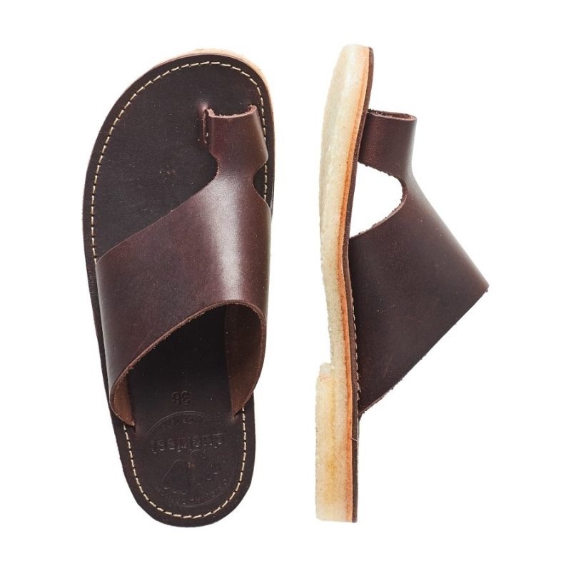 Men's Duckfeet Mando Sandals Chocolate | NZ TGFD65270