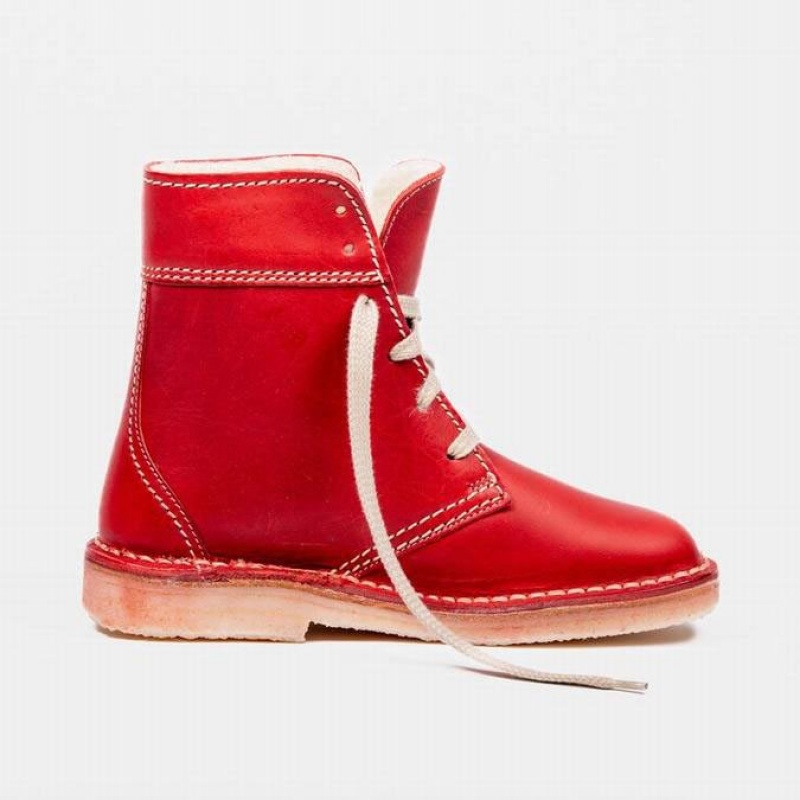 Men's Duckfeet Odense Boots Red | NZ MRNB79615