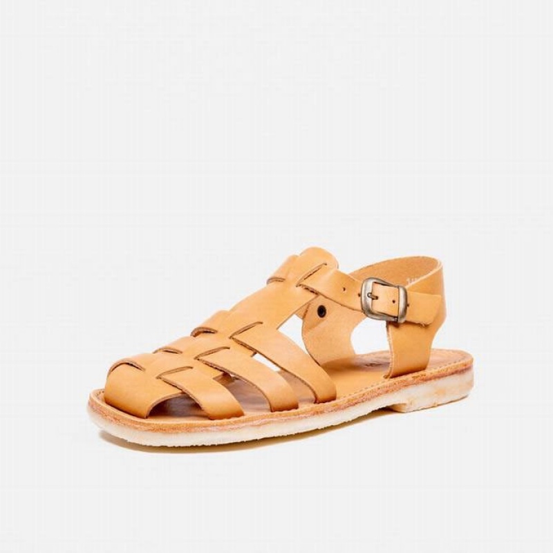 Men's Duckfeet Ringkobing Sandals Beige | NZ TAWO46921