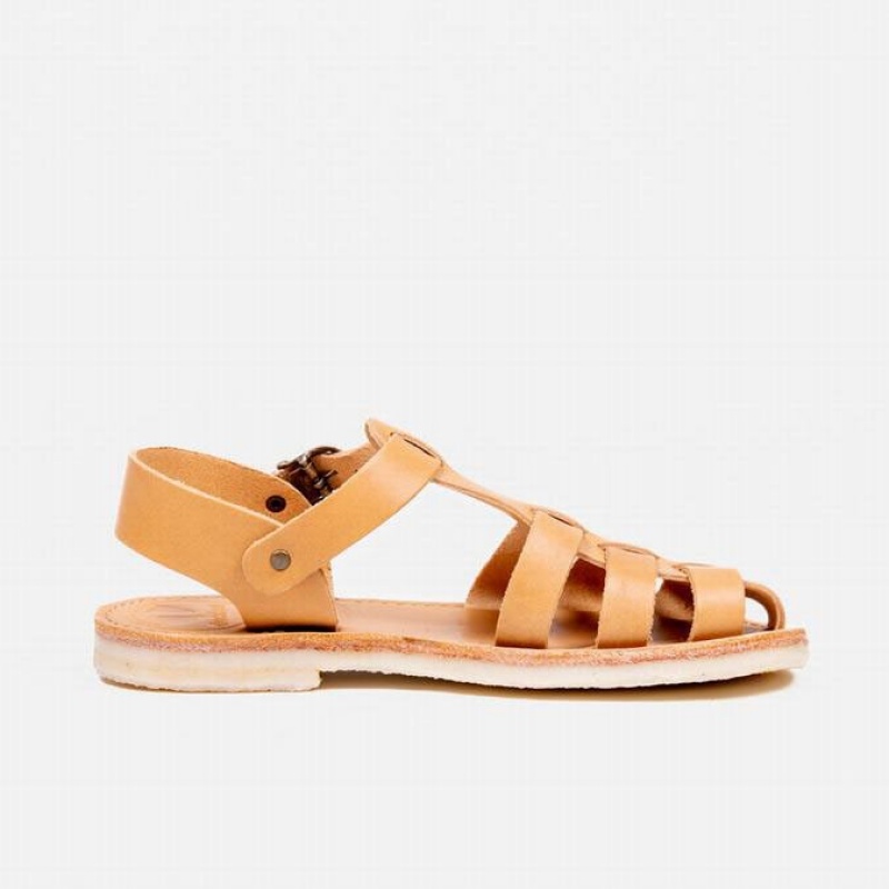 Men's Duckfeet Ringkobing Sandals Beige | NZ TAWO46921