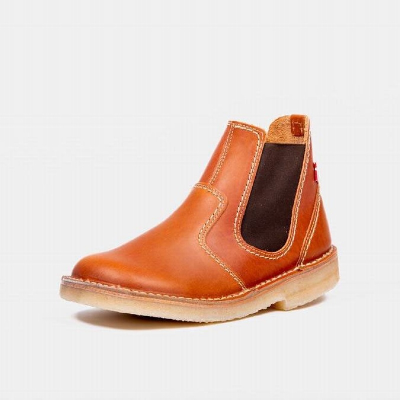 Men's Duckfeet Roskilde Chelsea Boots Brown | NZ RKGZ93174