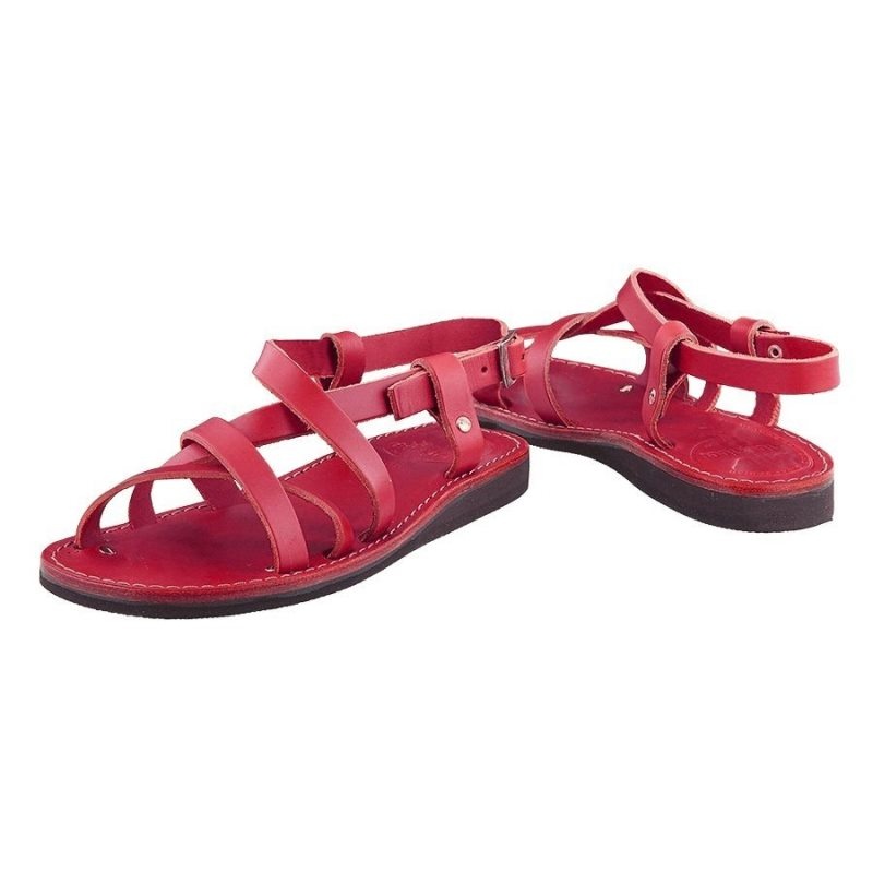 Men's Duckfeet Skagen Sandals Red | NZ IJLZ25837