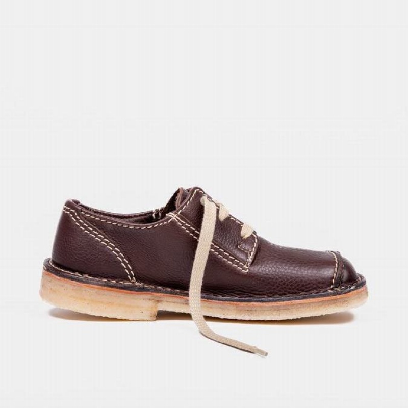 Men's Duckfeet Svendborg Lace Up Shoes Chocolate | NZ MDKN46127