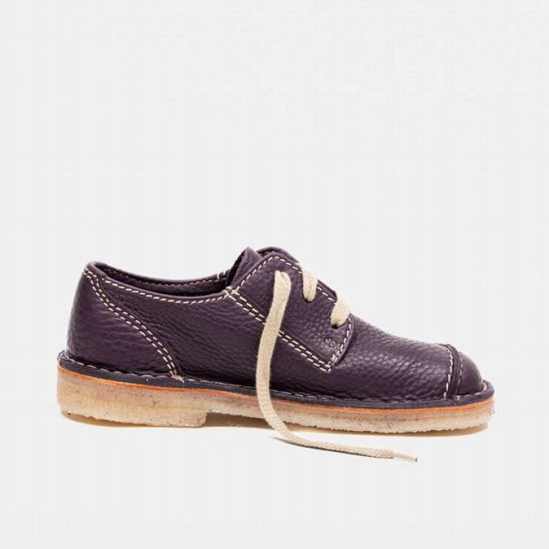 Men's Duckfeet Svendborg Lace Up Shoes Purple | NZ SFNG80196