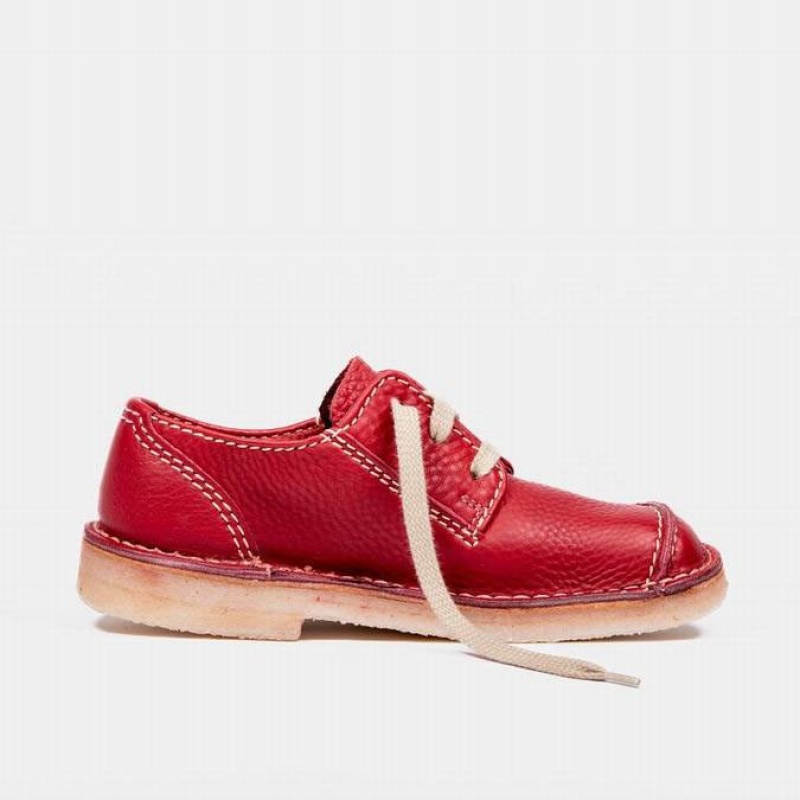 Men's Duckfeet Svendborg Lace Up Shoes Red | NZ PYTC62730