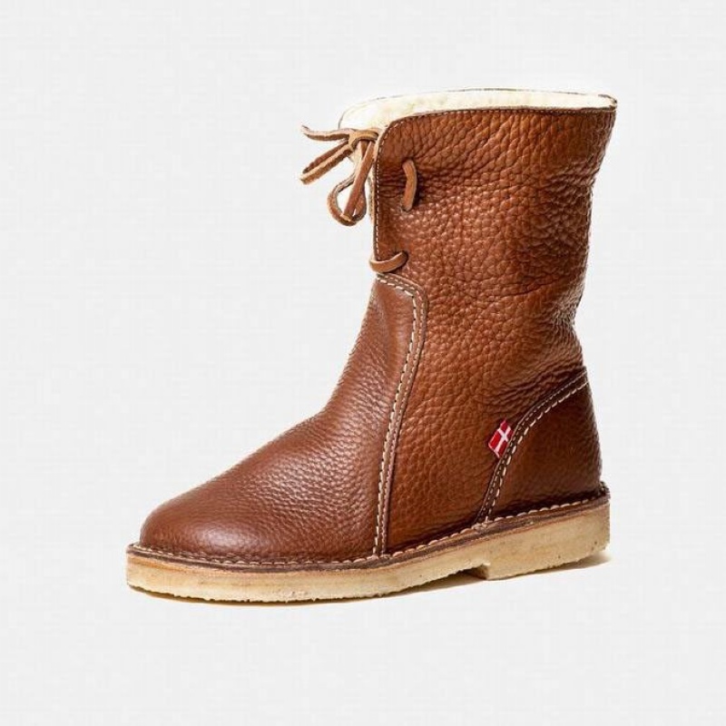 Women's Duckfeet Arhus Boots Brown | NZ YGJX96325