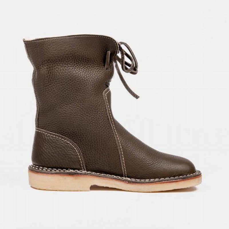 Women's Duckfeet Arhus Boots Chocolate | NZ AGIS54736