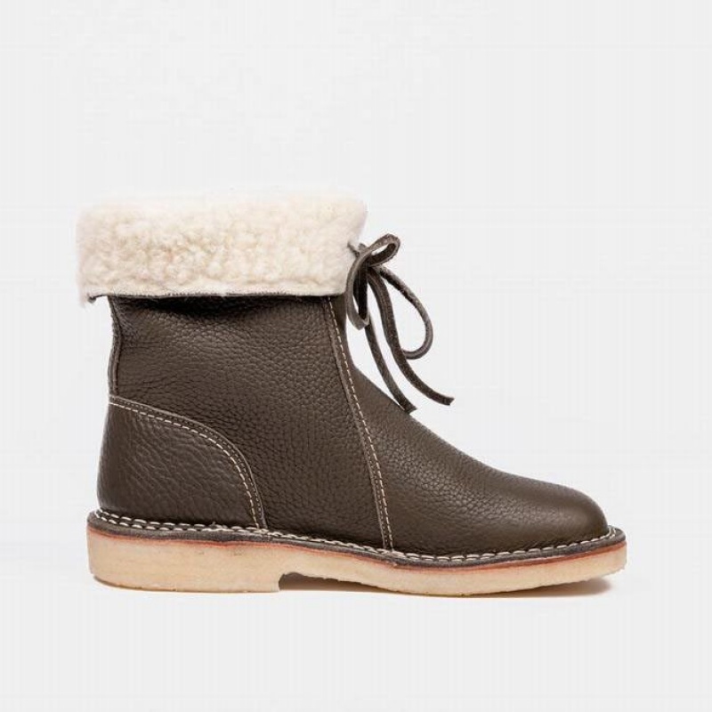 Women's Duckfeet Arhus Boots Chocolate | NZ AGIS54736