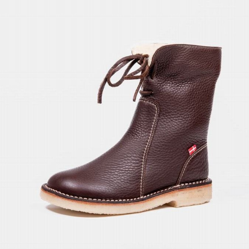 Women's Duckfeet Arhus Boots Chocolate | NZ FAJO18463