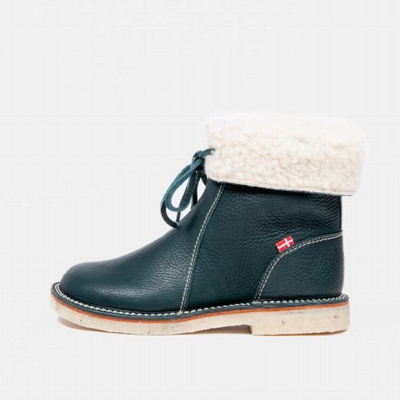 Women's Duckfeet Arhus Boots Green | NZ JSKU91540