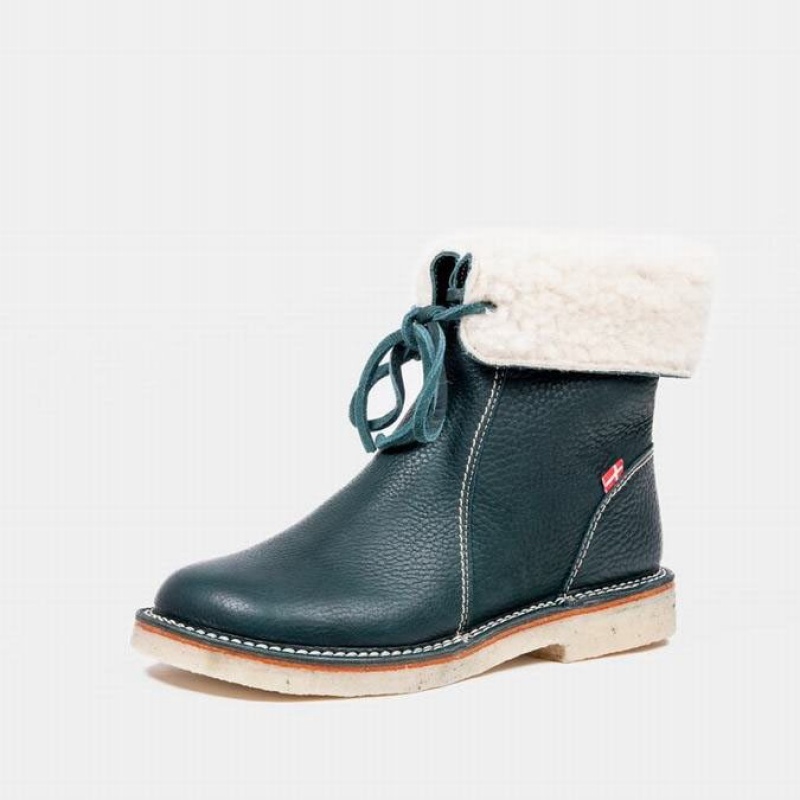 Women's Duckfeet Arhus Boots Green | NZ JSKU91540