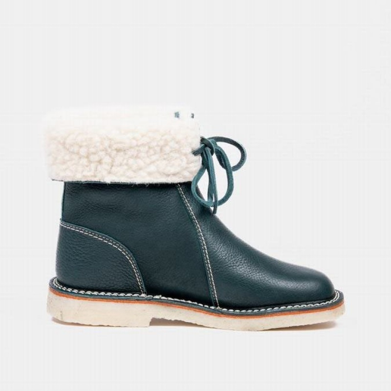 Women's Duckfeet Arhus Boots Green | NZ JSKU91540