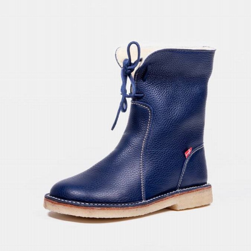 Women's Duckfeet Arhus Boots Navy | NZ UOJE97250