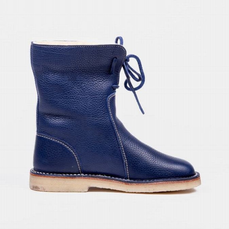 Women's Duckfeet Arhus Boots Navy | NZ UOJE97250