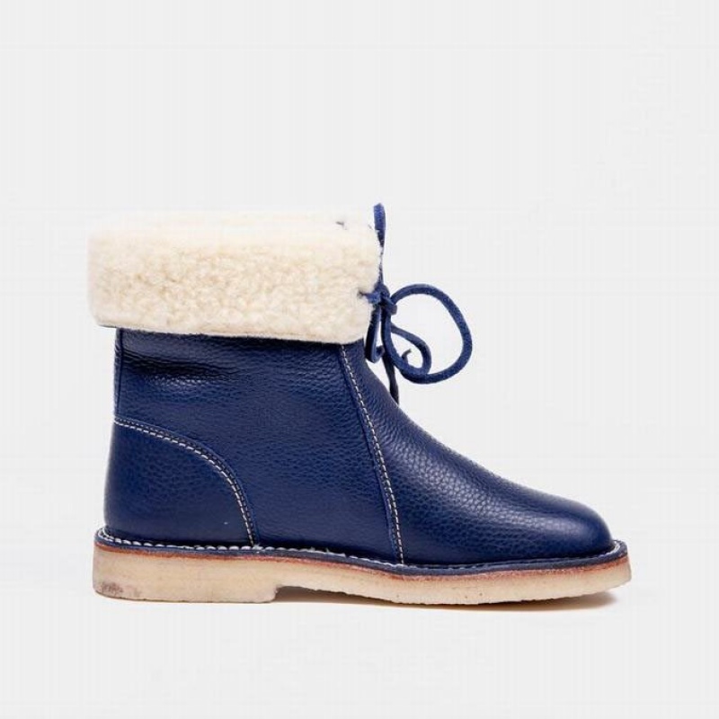 Women's Duckfeet Arhus Boots Navy | NZ UOJE97250