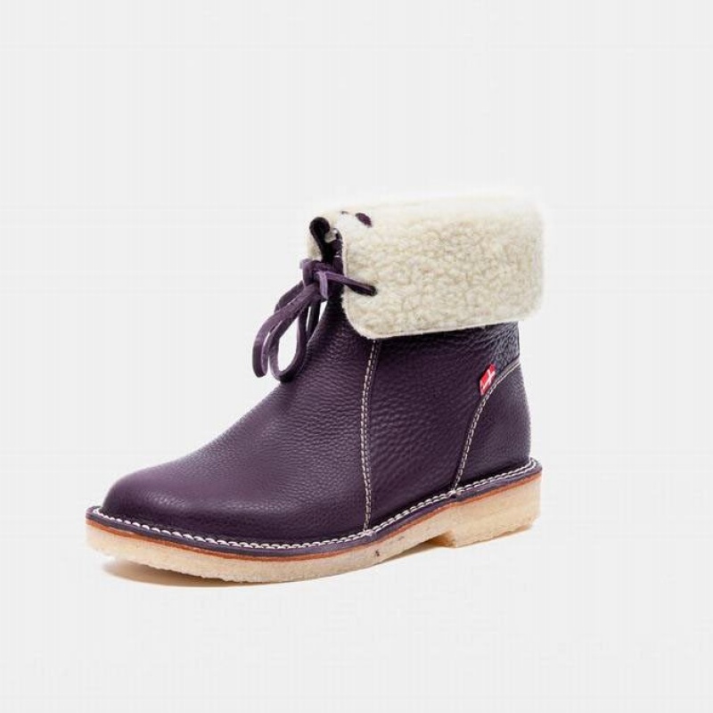 Women's Duckfeet Arhus Boots Purple | NZ TIEV08625