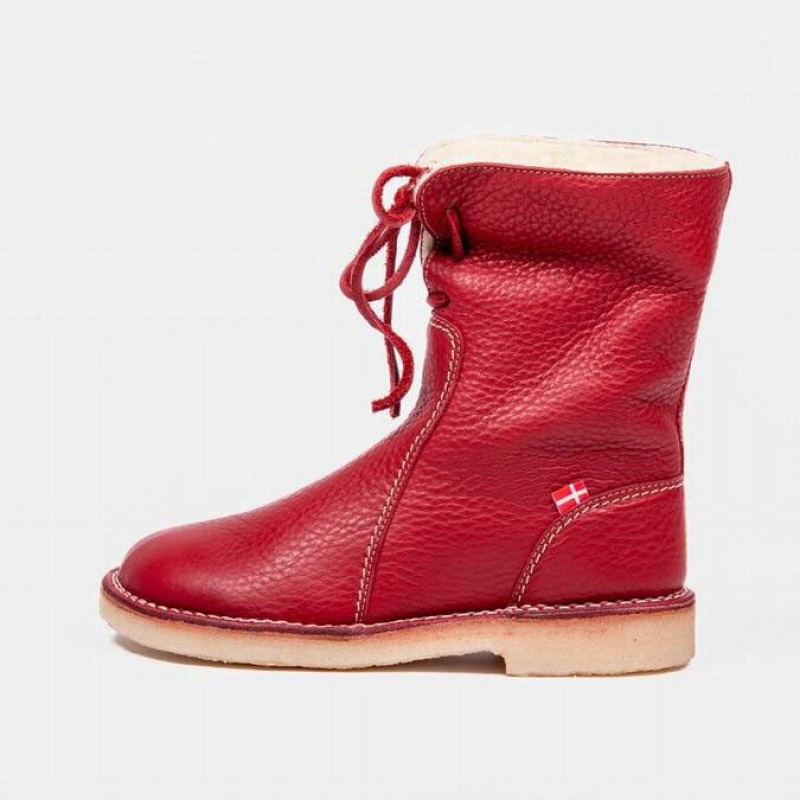 Women\'s Duckfeet Arhus Boots Red | NZ VLEF30486