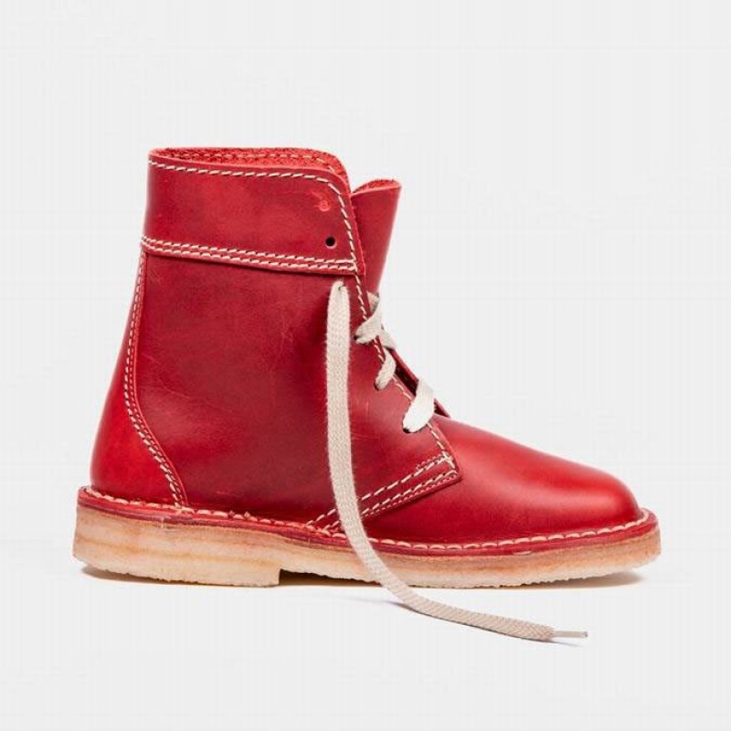 Women's Duckfeet Faborg Boots Red | NZ YTUH39170