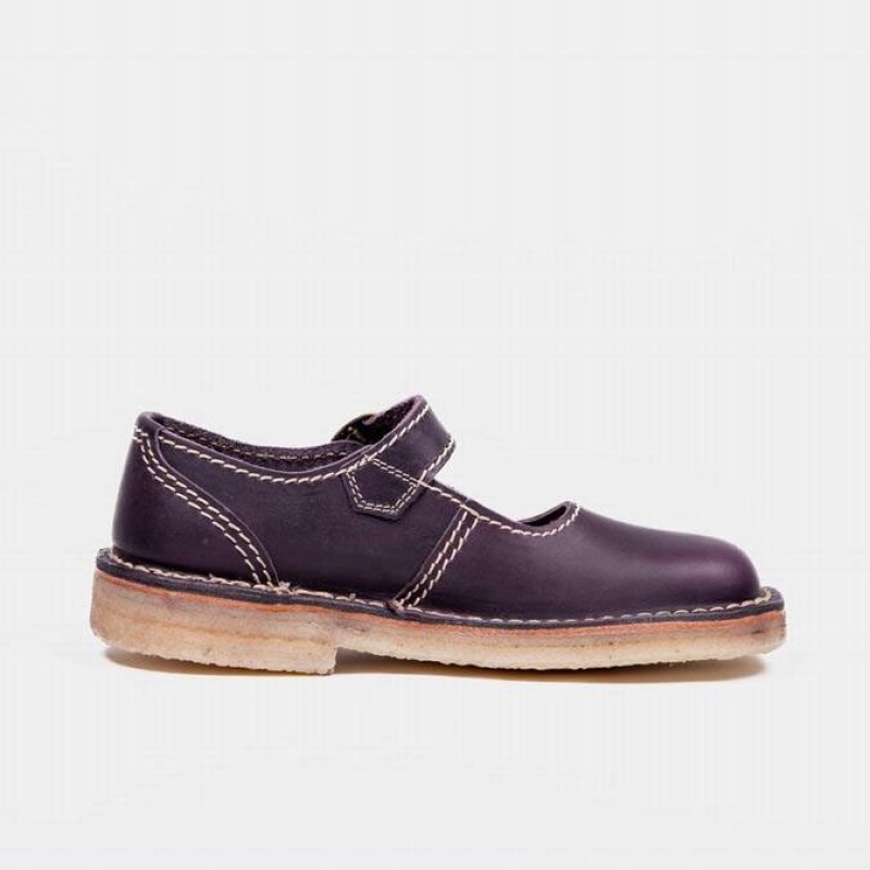 Women's Duckfeet Himmerland Mary Jane Shoes Purple | NZ HUDI69283