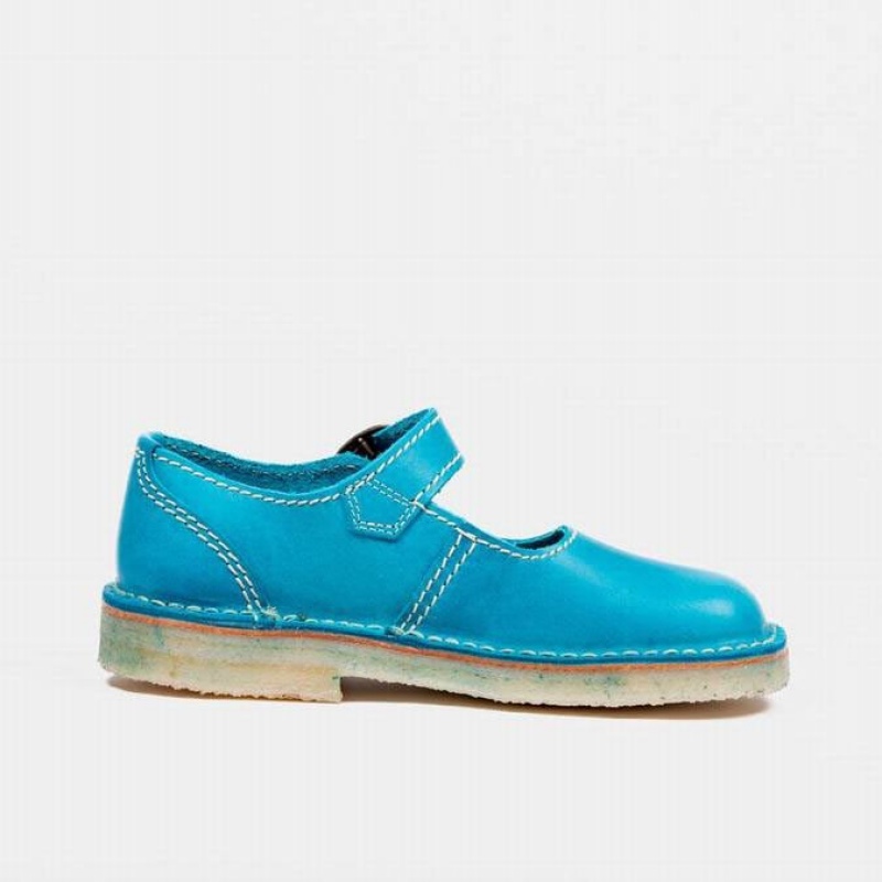 Women's Duckfeet Himmerland Mary Jane Shoes Blue | NZ LOCI26180