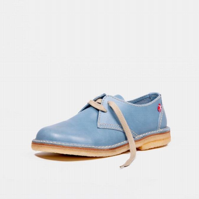 Women's Duckfeet Jylland Lace Up Shoes Blue | NZ UZYH92036