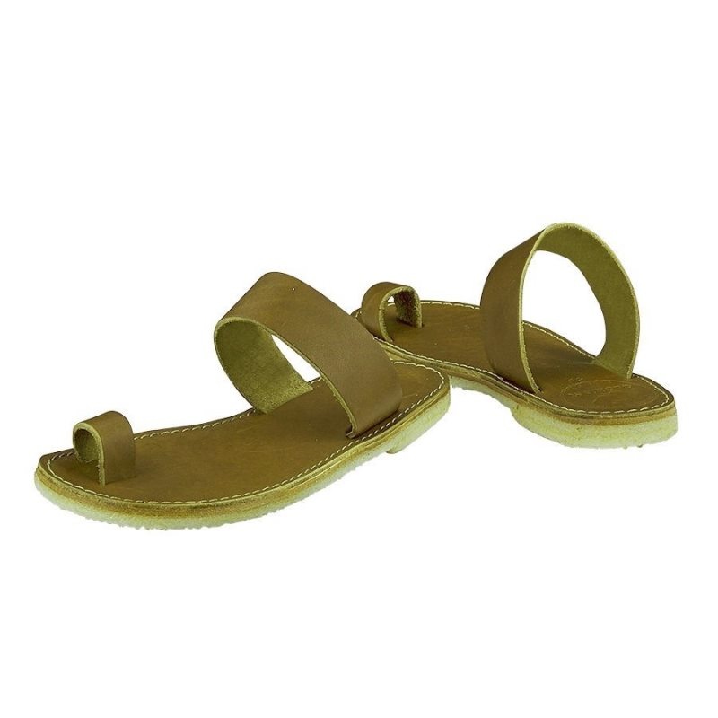 Women's Duckfeet Laeso Sandals Olive | NZ NQFU87103