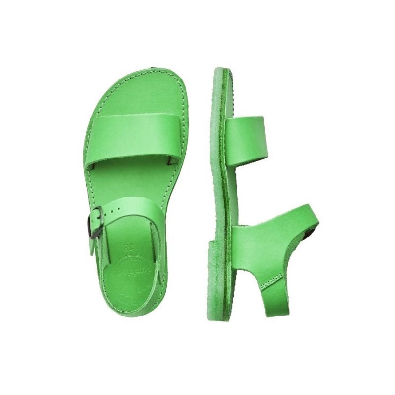 Women's Duckfeet Lokken Sandals Green | NZ HBNO95210