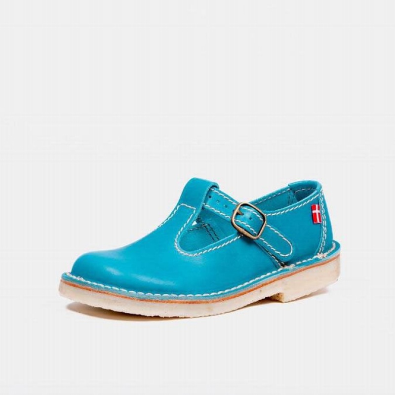 Women's Duckfeet Lolland Mary Jane Shoes Blue | NZ PFXC32765