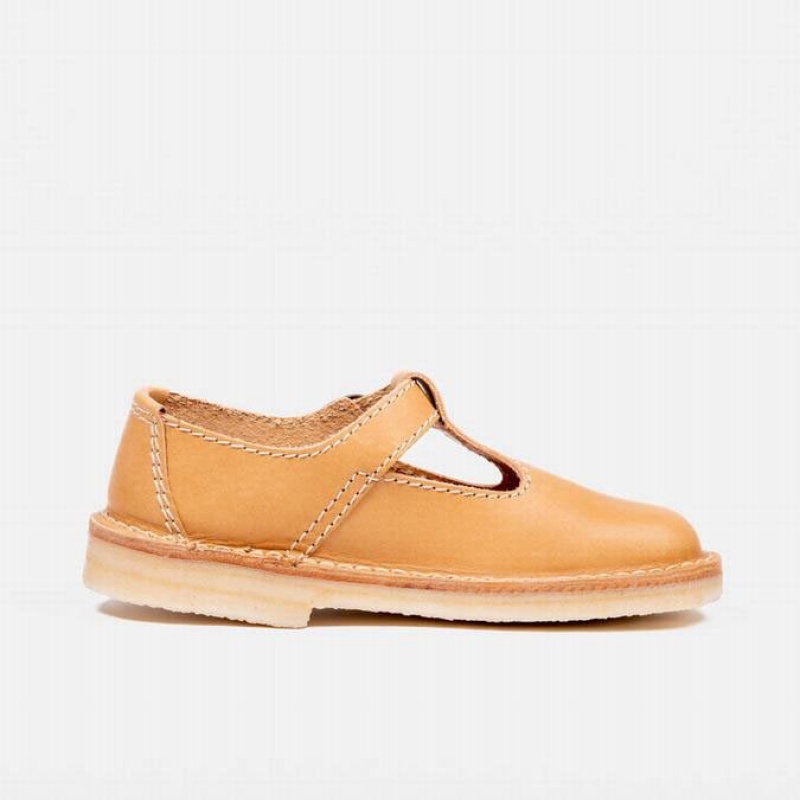 Women's Duckfeet Lolland Mary Jane Shoes Brown | NZ IYNL62837