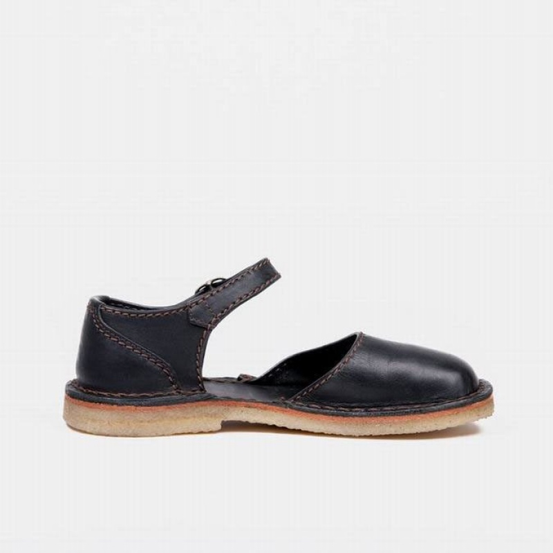 Women's Duckfeet Mols Mary Jane Shoes Black | NZ FQNE95134