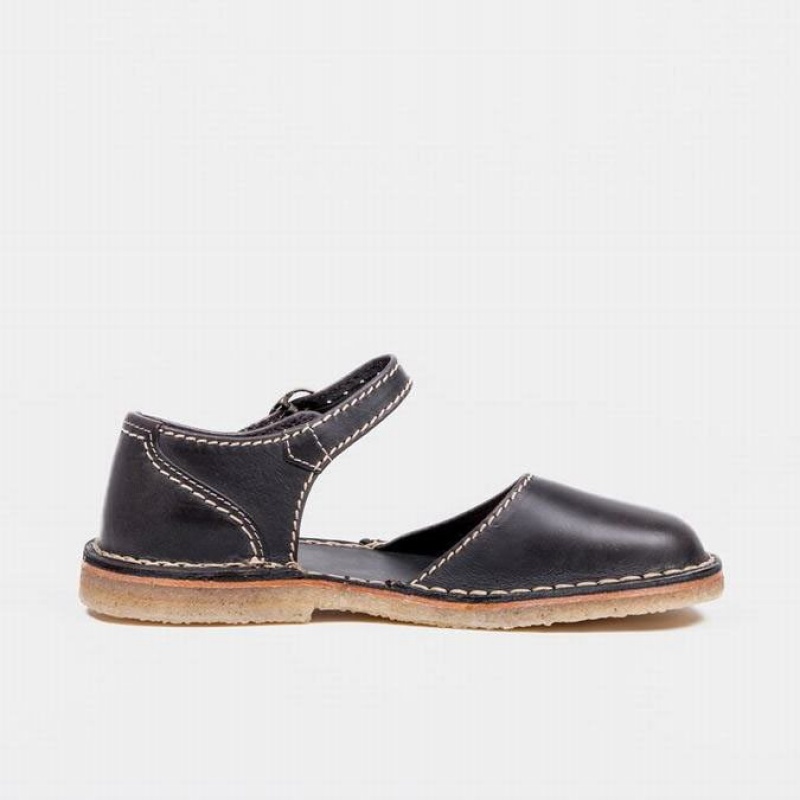 Women's Duckfeet Mols Mary Jane Shoes Black | NZ BDOV84056