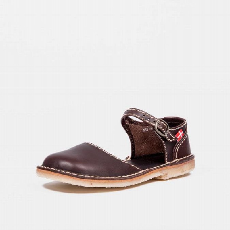 Women's Duckfeet Mols Mary Jane Shoes Chocolate | NZ JBQW87150