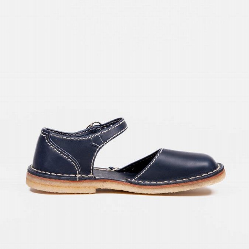 Women's Duckfeet Mols Mary Jane Shoes Navy | NZ ADVN32970