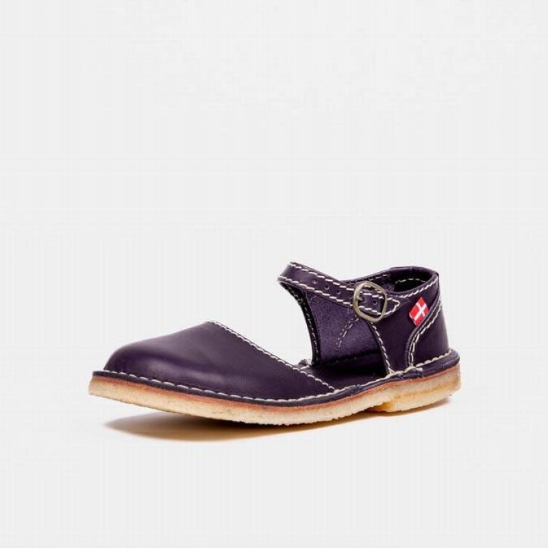 Women's Duckfeet Mols Mary Jane Shoes Purple | NZ KOVF23610