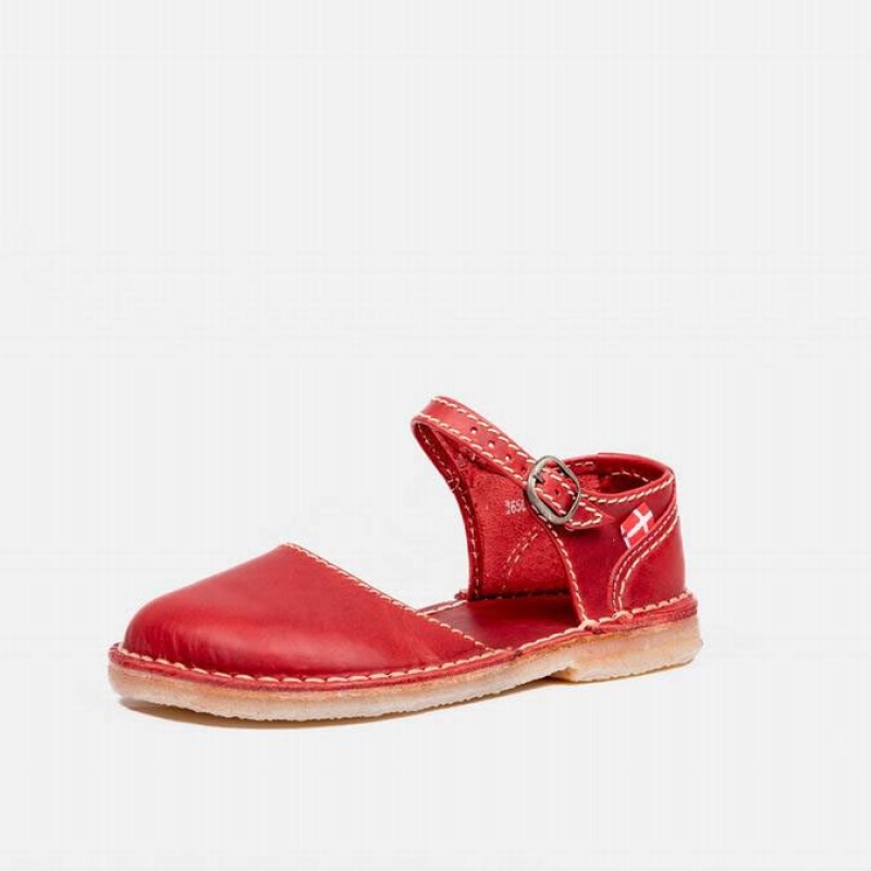 Women's Duckfeet Mols Mary Jane Shoes Red | NZ LQPV09431