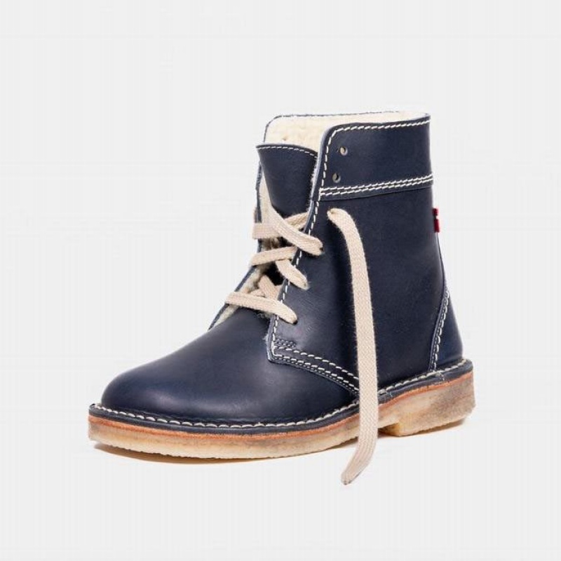 Women's Duckfeet Odense Boots Navy | NZ FMLO35192