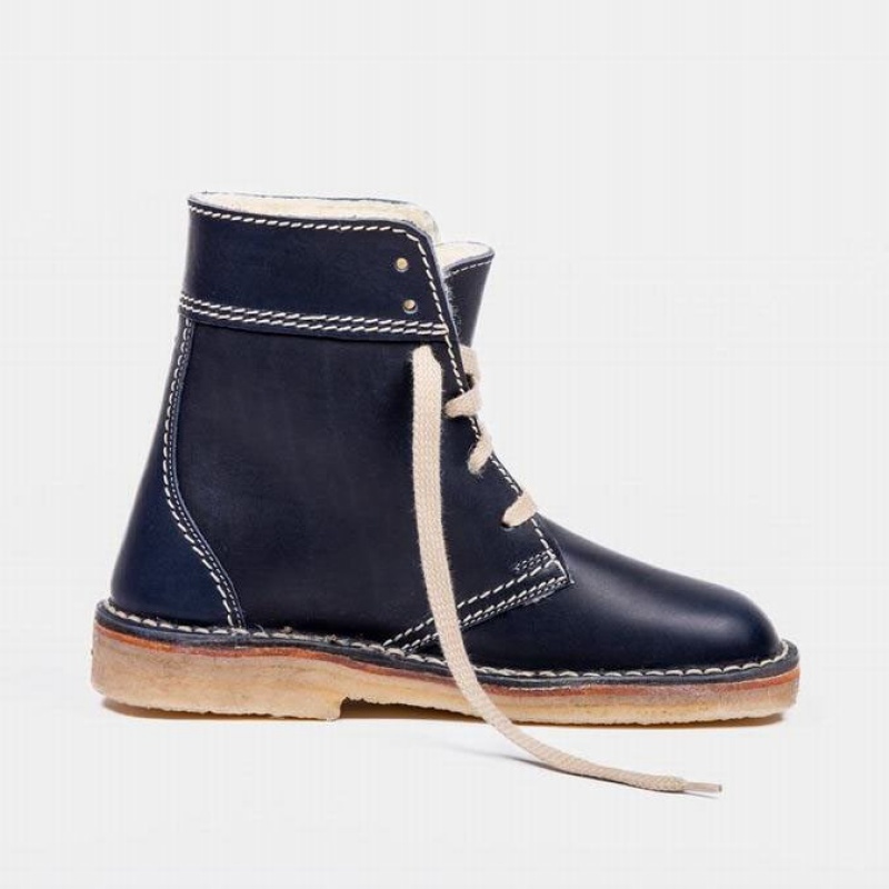 Women's Duckfeet Odense Boots Navy | NZ FMLO35192