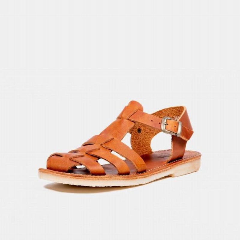 Women's Duckfeet Ringkobing Sandals Brown | NZ LWVD32509