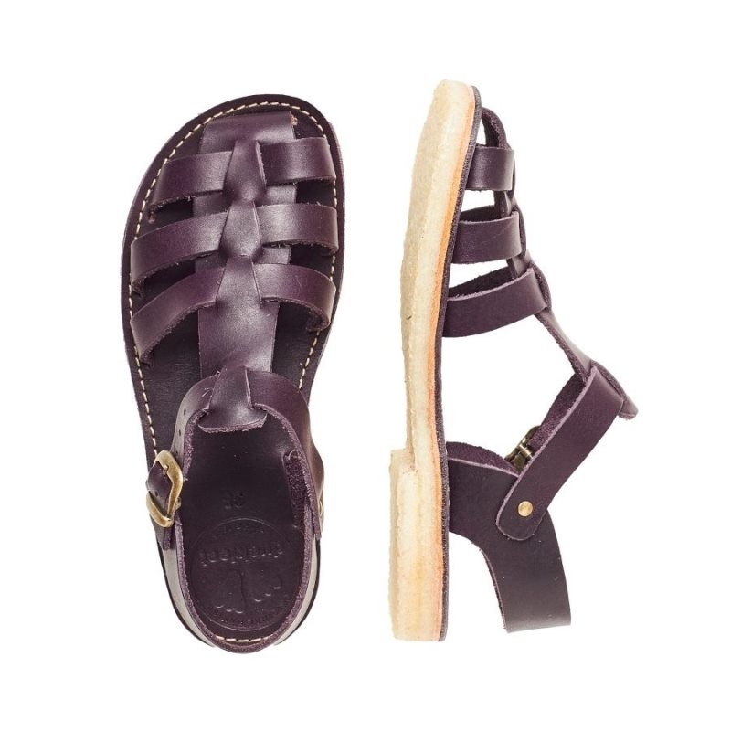 Women's Duckfeet Ringkobing Sandals Brown | NZ SXPT76315