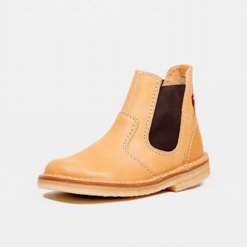 Women's Duckfeet Roskilde Chelsea Boots Beige | NZ WDQS40832