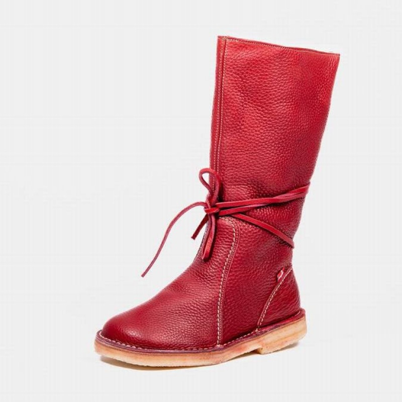 Women's Duckfeet Silkeborg Boots Red | NZ NPZW68917