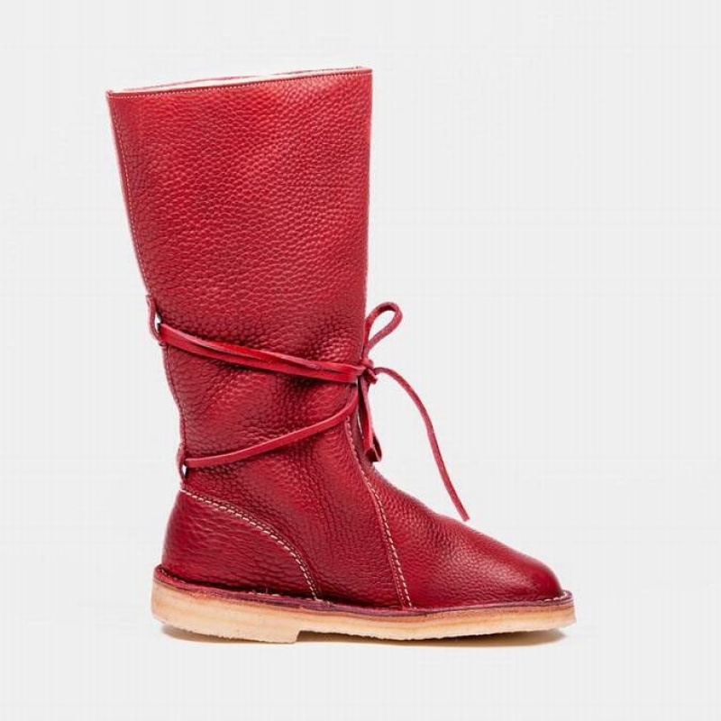 Women's Duckfeet Silkeborg Boots Red | NZ NPZW68917