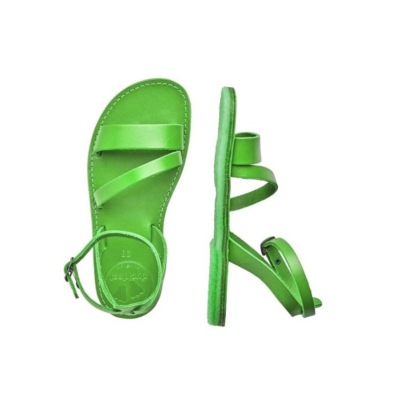 Women's Duckfeet Skaerbaek Sandals Green | NZ AYNJ20981