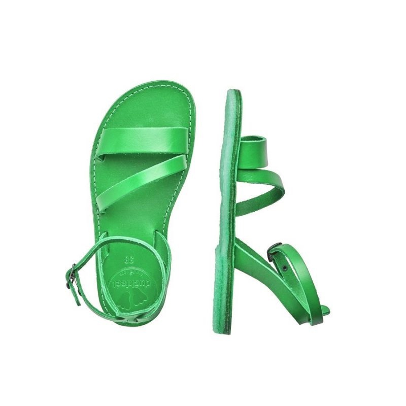 Women's Duckfeet Skaerbaek Sandals Green | NZ PZAG24569