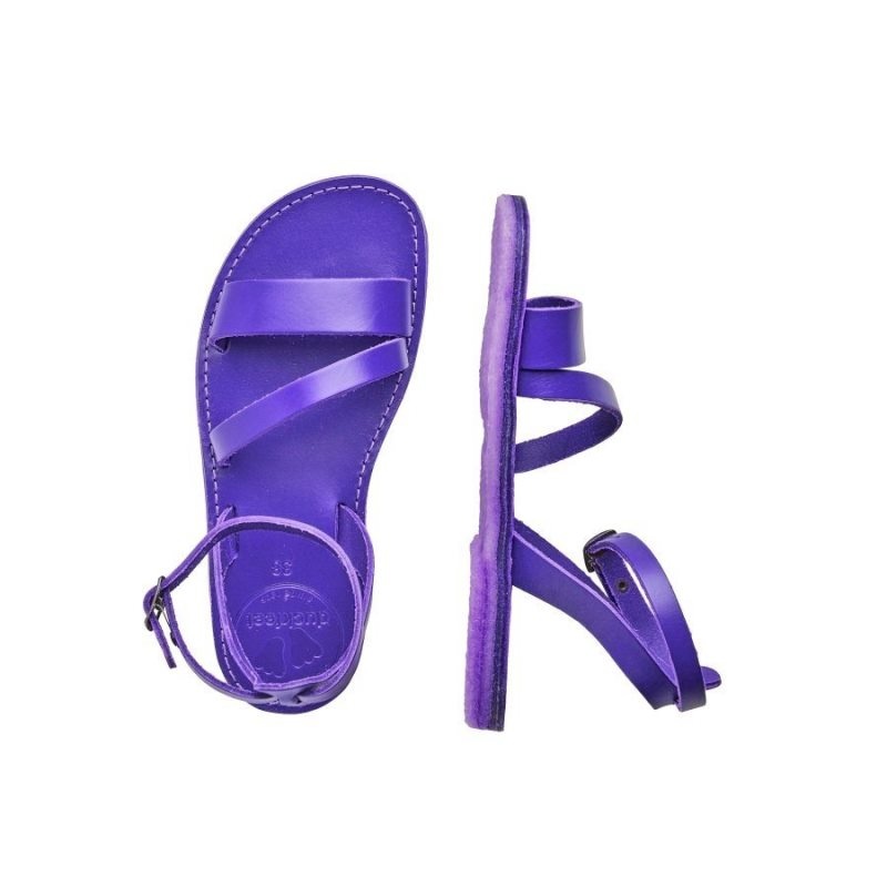 Women's Duckfeet Skaerbaek Sandals Purple | NZ NGCV08647