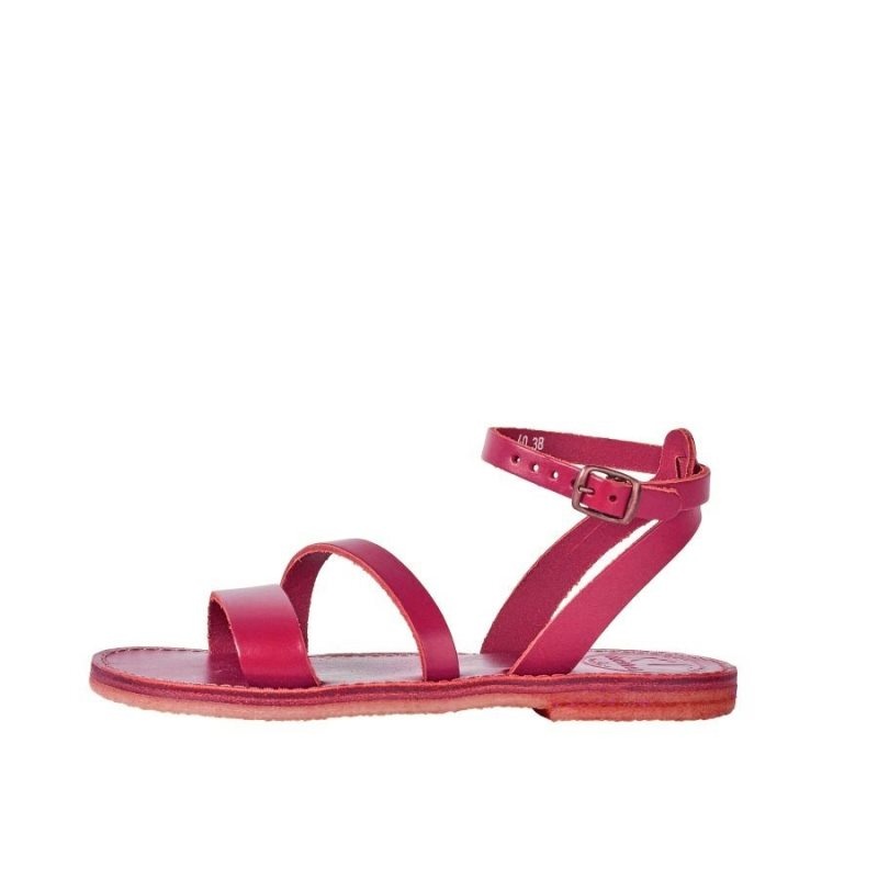 Women\'s Duckfeet Skaerbaek Sandals Red | NZ YDEB10495