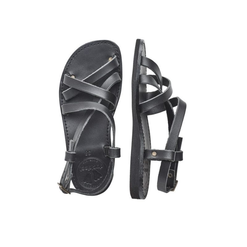 Women's Duckfeet Skagen Sandals Black | NZ EHQY68745